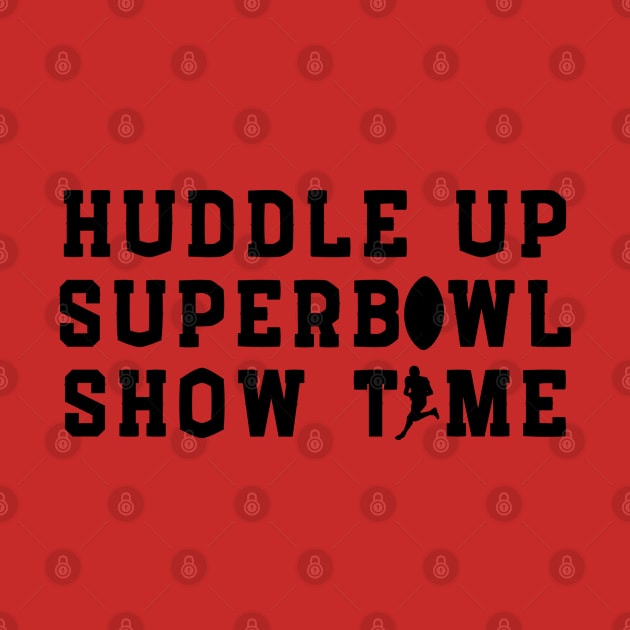 Huddle up Superbowl Showtime by NomiCrafts