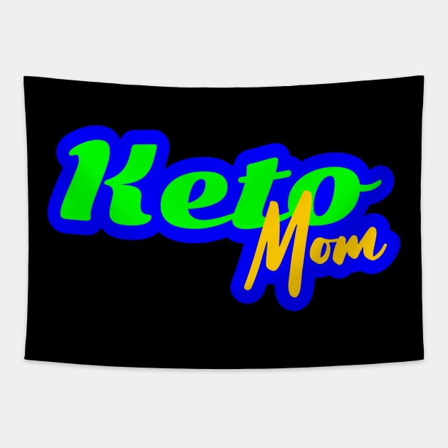 Keto Mom T-Shirt Design for Keto Lifestyle Tapestry by etees0609