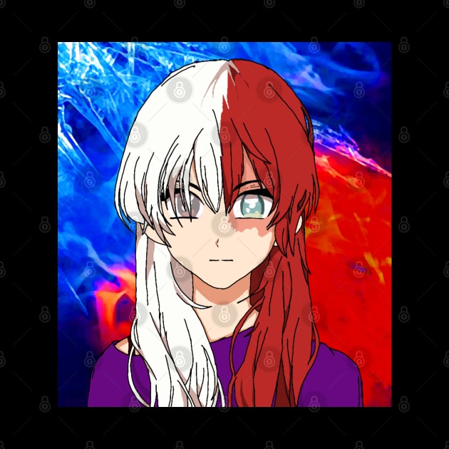 Todoroki genderbend by ChaoticDuckyBoiDraws