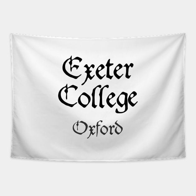 Oxford Exeter College Medieval University Tapestry by RetroGeek