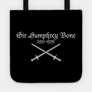 Sir Humphrey Bone - Ghosts - white Tote