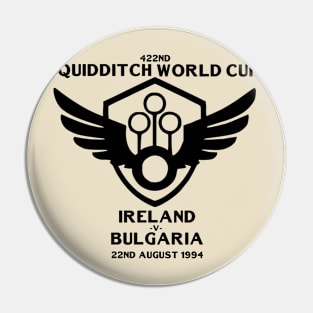 422nd Quidditch World Cup Pin