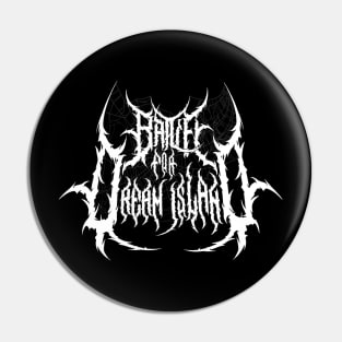 Battle for Dream Island death metal design Pin