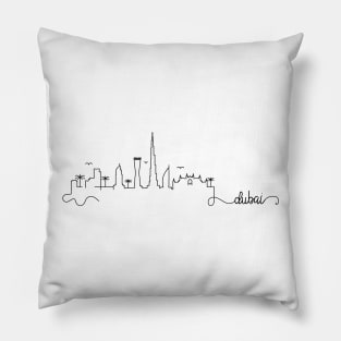 Dubai City Signature Pillow