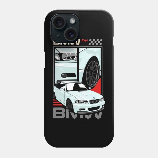 BMW E46 Phone Case by Harrisaputra