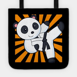 Karate Panda Funny Martial Arts Animal Children Tote