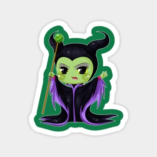 Maleficent Chibi Magnet