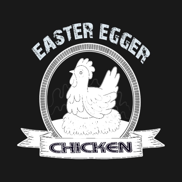 Easter egger chicken by Vitarisa Tees