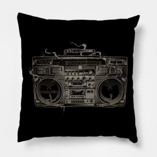 Vintage Wutang Radio Pillow