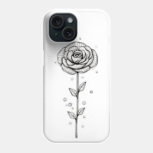 Rose minimalism Phone Case