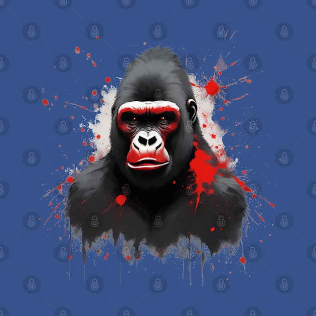 gorilla head by designerhandsome