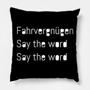 Fahrvergnügen car Pillow