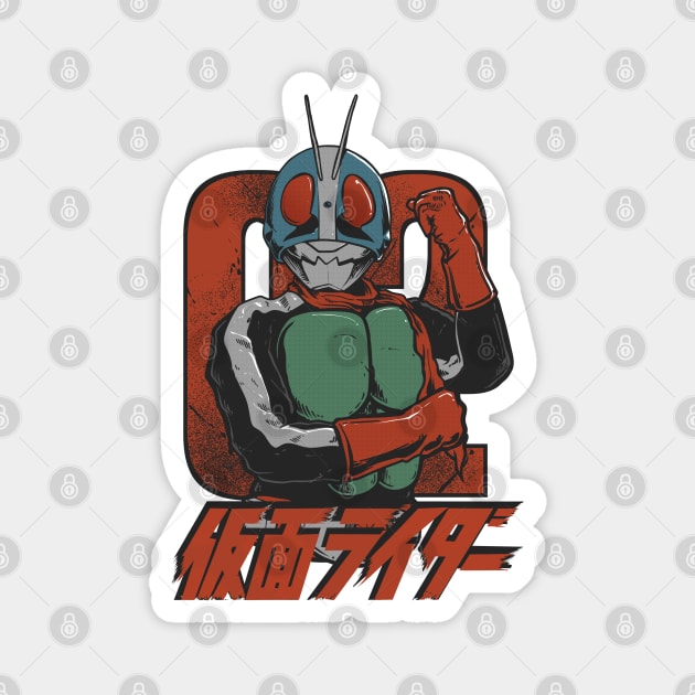 KAMEN RIDER NIGO Magnet by WahyudiArtwork