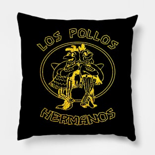 Los Pollos Hermanos gold Pillow