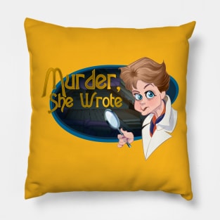 Murder, She Wrote Pillow