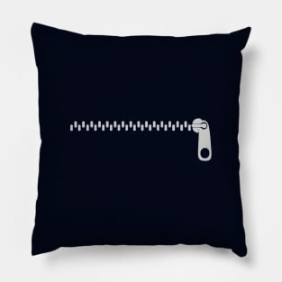 Zip (silver) Pillow