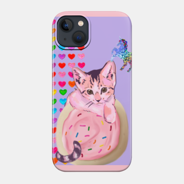 Clover - Kitten - Phone Case