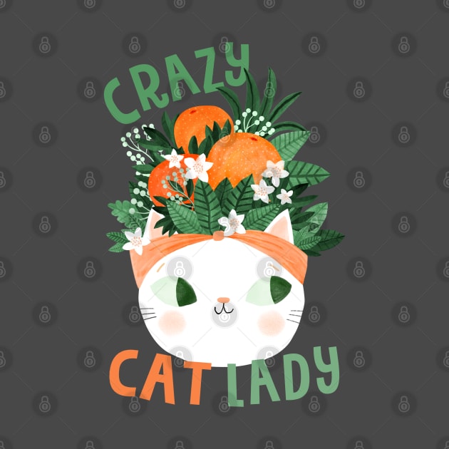 Crazy cat lady by Planet Cat Studio