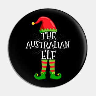 Australian Elf Family Matching Christmas Group Funny Gift Pin