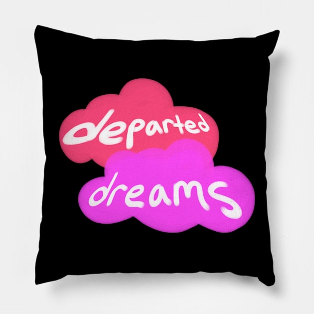 Departed Dreams Pillow by Bucket Hat Kiddo