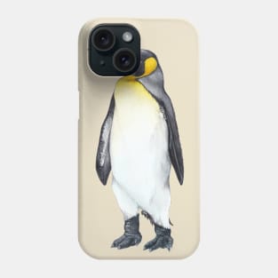 King penguin Phone Case