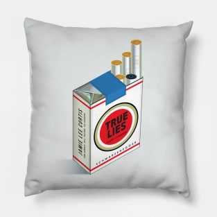 True Lies - Alternative Movie Poster Pillow