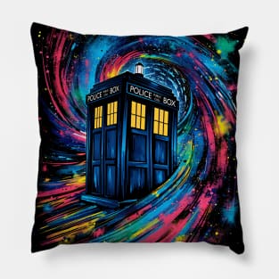 Dr Who Wibbly Wobbly Timey Wimey Pillow