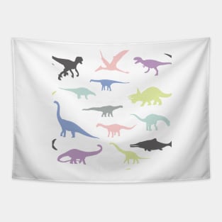 Colorful dinosaurus Tapestry