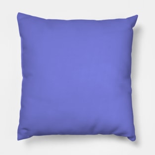 Dark Periwinkle Purple Solid Color Pillow