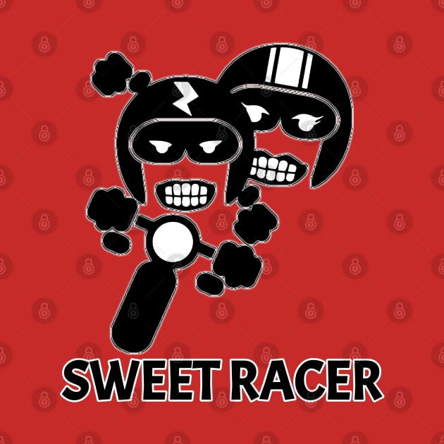 Sweet racer couple by SkullRacerShop