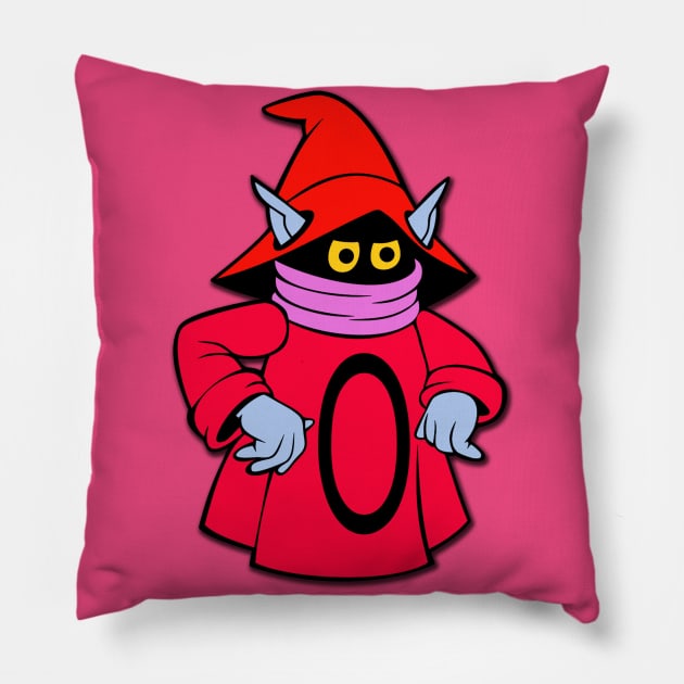 Orko Pillow by BigOrangeShirtShop