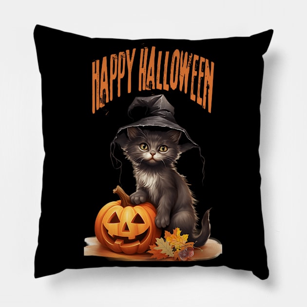 Halloween For Women Pillow by MckinleyArt