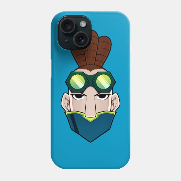 JSRF Soda Head Phone Case by Rudie Queen