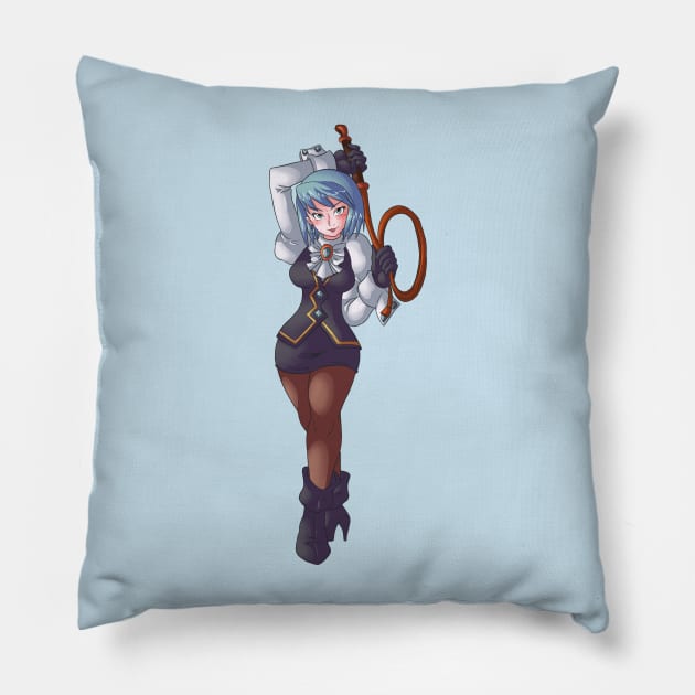 Mei from GYAKUTEN SAIBAN Pillow by IanDimas