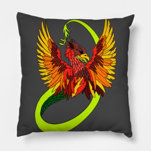 Feathered Serpent Pillow