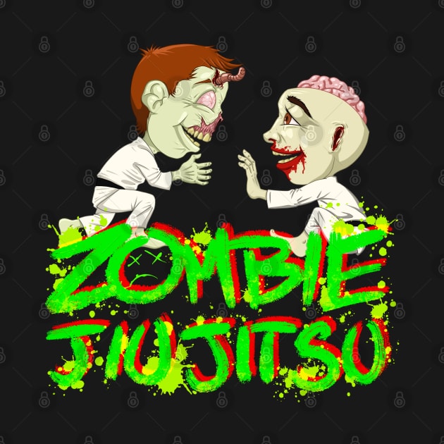 Zombie Jiu Jitsu by undersideland