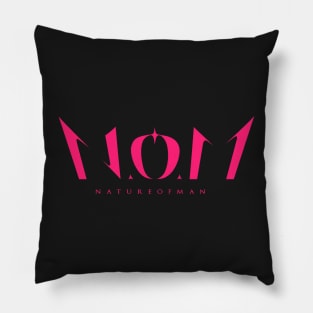 N.O.M Logo Pillow