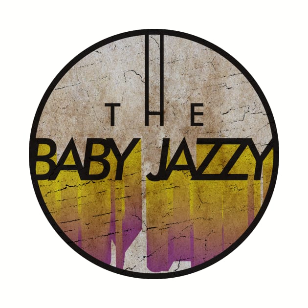 THE BABY JAZZY - VINTAGE YELLOW CIRCLE by GLOBALARTWORD