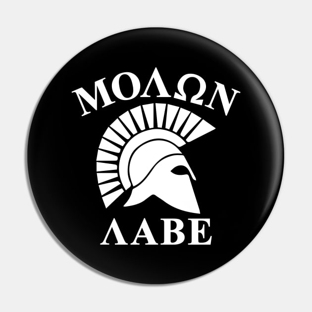 Mod.15 Molon Labe Greek Spartan Pin by parashop