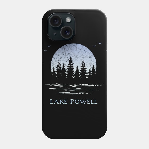 Lake Powell Arizona Utah Outdoor Boating Floating Vacation Souvenir Phone Case by Pine Hill Goods