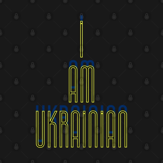 I am Ukrainian -plain text by QUOT-s