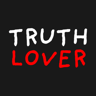 Truth Lover | Black T-Shirt