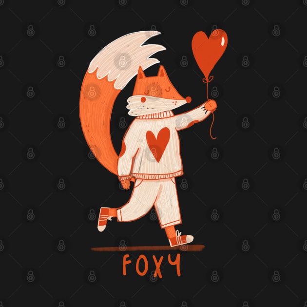 Foxy by NICHOLACOWDERYILLUSTRATIONS 