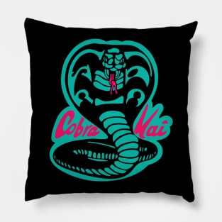 cobra kai highlight color Pillow