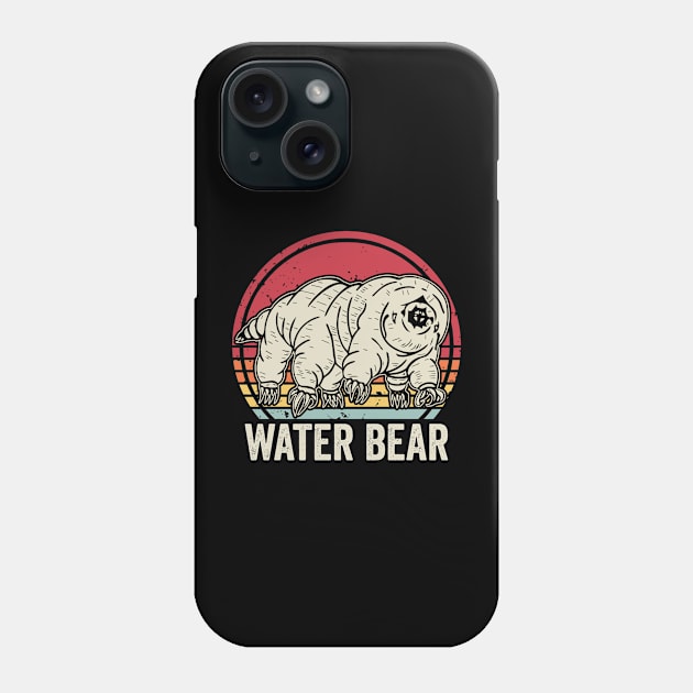 Water Bear Funny Tardigrade Phone Case by Visual Vibes