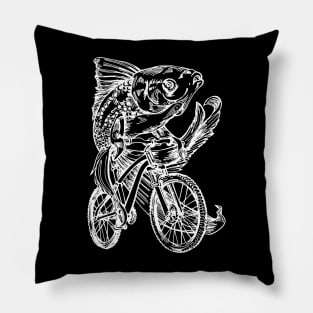 SEEMBO Goldfish Cycling Bicycle Bicycling Biker Biking Bike Pillow