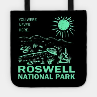 Roswell National Park UFO New Mexico Tote