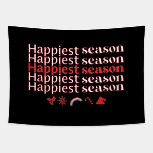 Happiest Holiday Season Tapestry