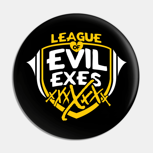 League of Evil Exes Pin by MindsparkCreative