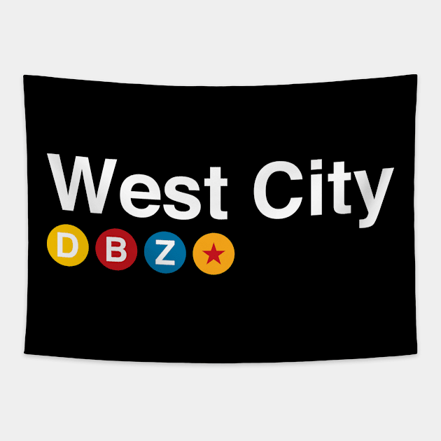 West City Tapestry by huckblade